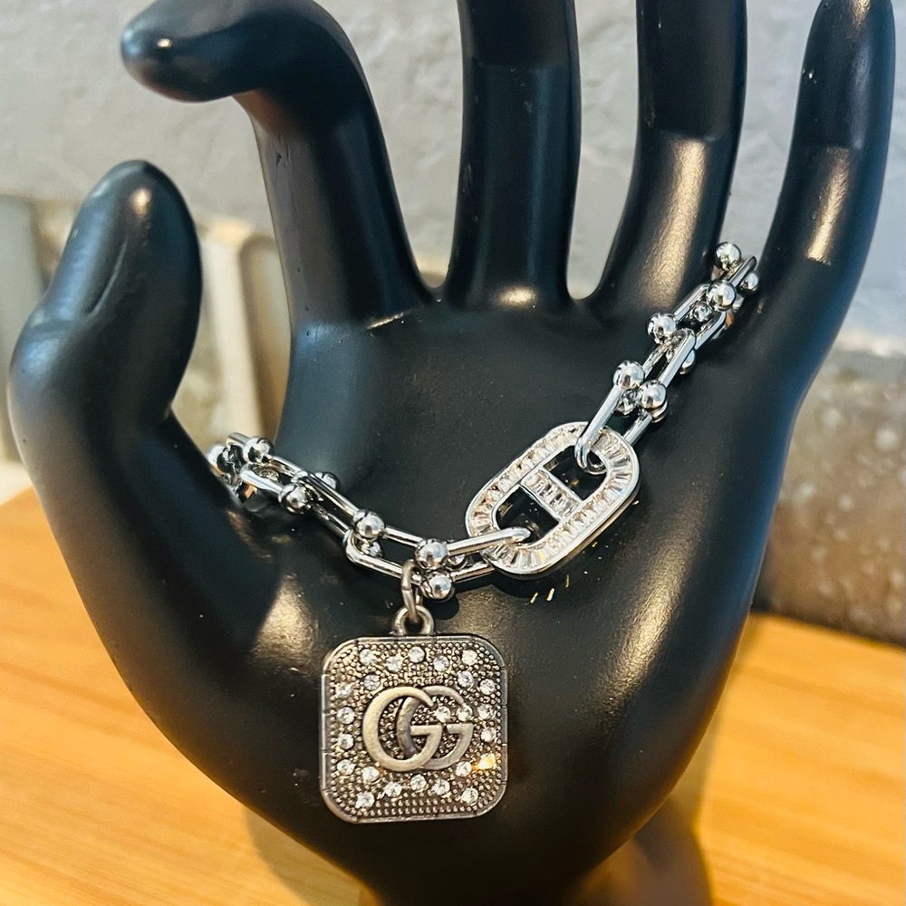 Silver Charm Bracelet